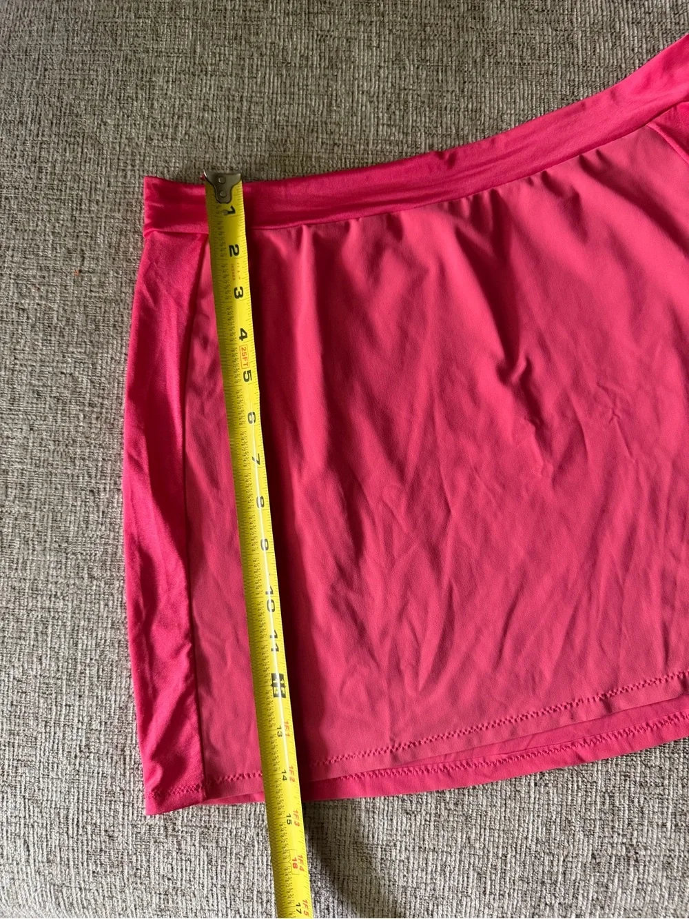 SHAN Les‎ Essentials Hot Pink Swim Skirt Size 8 Made in Canada